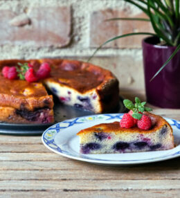Beeren Käse Kuchen, Ziger oder Ricotta, der fluffige Traum mit Frucht, ganz einfach!