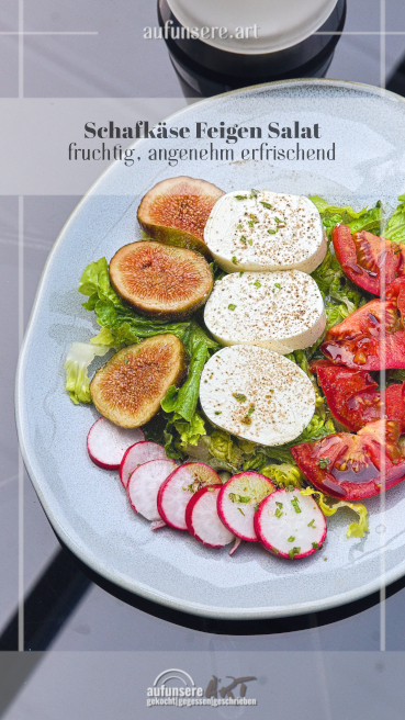 Schafkaese Feigen Salat Abbildung 2