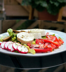 Schafkäse Feigen Salat, Sommer, Sonne, Genuss, erfrischt und ist schnell gemacht!