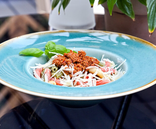 Tomaten Basilikum Pesto Pasta Rezept