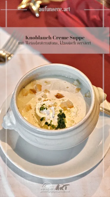 Knoblauch Creme Suppe
