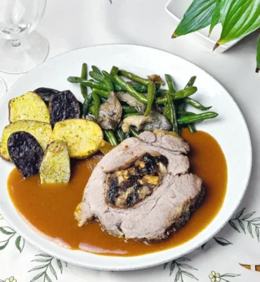 gefüllter Schweinenacken Rezept