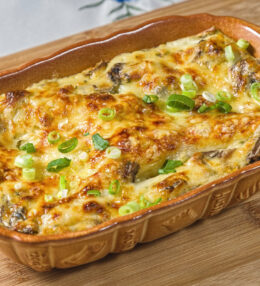 Pilz Lasagne, Genuss ohne Fleisch, man vermisst nichts und man wird satt!