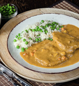 Rindschnitzel Gemüsesoße, einfach ein zarter Traum am Genusstisch der Familie