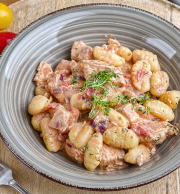 Gnocci mit Lachs Rezept