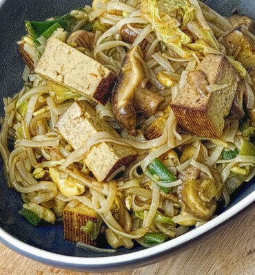 Reisnudeln mit Tofu Rezept