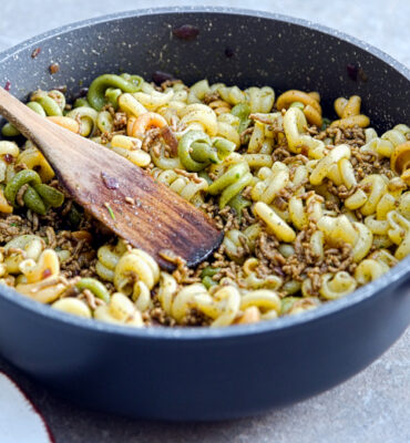 Haschee Nudeln Bunt Rezept