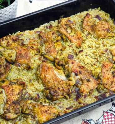 Butter Chicken auf dem Reisbett Rezept