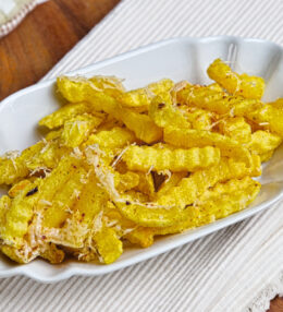 Grana Padano Chili Pommes aus dem Ofen, absolut geniale Beilage fertig in 20 Minuten!