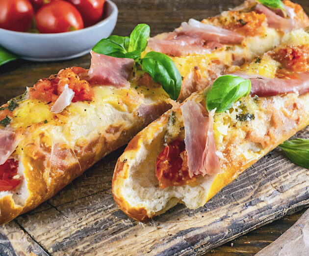 Baguette Pizza Style Rezept