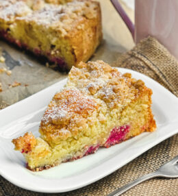 Himbeer Streuselkuchen, einfach saftig und echt schmackhaft, optimal für Kaffeerunden!
