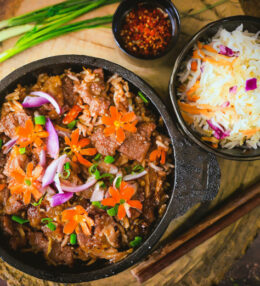 Bulgogi, der koreanische Klassiker aus Rind, Steak einmal anders, fertig in 20 Minuten!