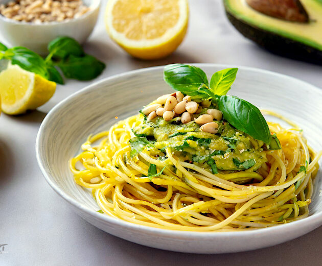 Spaghetti Avocadosoße Rezept