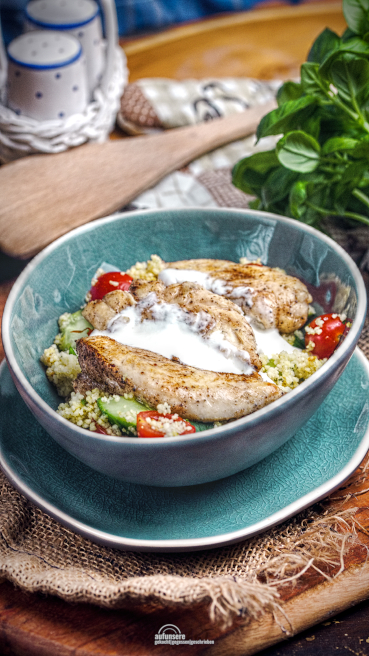 Couscous Salat mit Huhn Abbildung 1