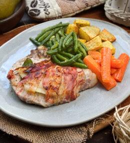 Saltimbocca Kotelett, absolut schmackhaft, fertig in 45 Minuten, ein echter Genuss!