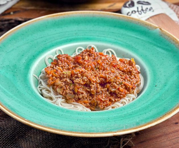 Spaghettini Bolognese asiatisch Rezept