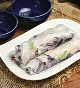 Summer Rolls vegetarisch, ein Snack der schmeckt, einfach und fertig in 15 Minuten!