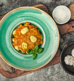 Kürbis Gnocchi, absolut einfach gezaubert, wunderbar schmackhaft, in 25 Minuten!