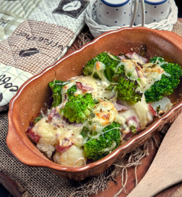 Romanesco Brokkoli Blumenkohl Auflauf Rezept