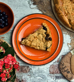 Blaubeerkuchen mit Streusel, optimal zum Kaffee, 100% Genuss mit Knuspereffekt!