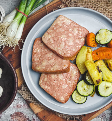Leberkäse aus dem Ofen Rezept