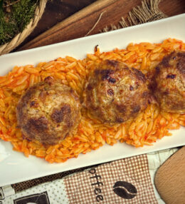 Griechische Fleischbällchen, Kritharaki, Tsatsiki, 3 Genussgaranten einfach kombiniert!