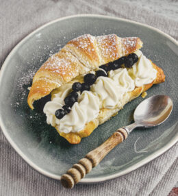 Mascarpone Croissant, der schnelle Eclair Ersatz, schmeckt besser und geht einfach