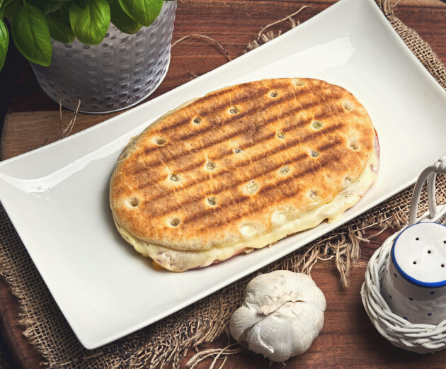 Panini auf unsere Art Rezept, Panini gefüllt