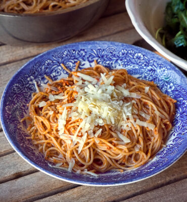 Pasta Tomaten Basilikum Pesto Rezept