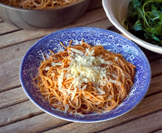 Pasta Tomaten Basilikum Pesto Rezept