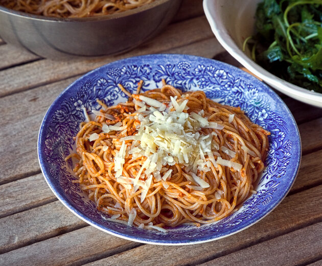 Pasta Tomaten Basilikum Pesto Rezept