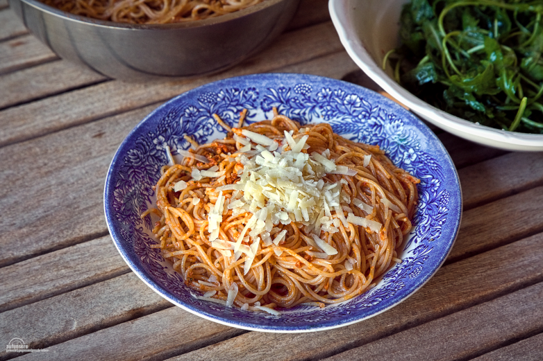 Pasta Tomaten Basilikum Pesto Rezept