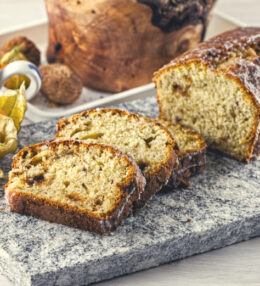 Nussriegel Kuchen, nimm was du hast und zaubere daraus ein süßes Wunderwerk
