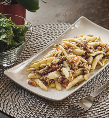 Paprika Hackfleisch Pasta Rezept