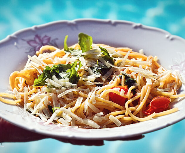 Sommer Spaghetti Rezept