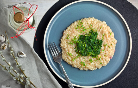 Spinat Risotto Rezept